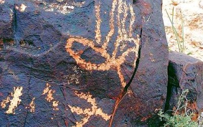 fish serving as a guide to the afterlife. Negev Rock Art