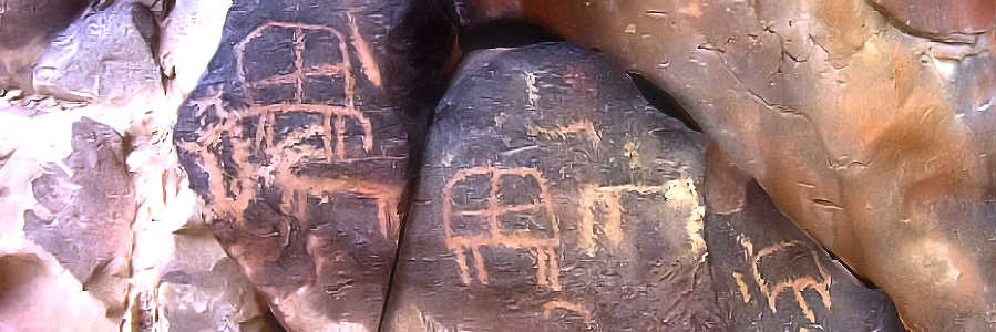 Cruciform symbol functioning as a solar carrier in Negev Desert rock art