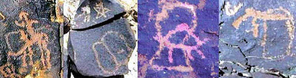 Footprint in Negev Rock Art, heavenly gates and celestial passages